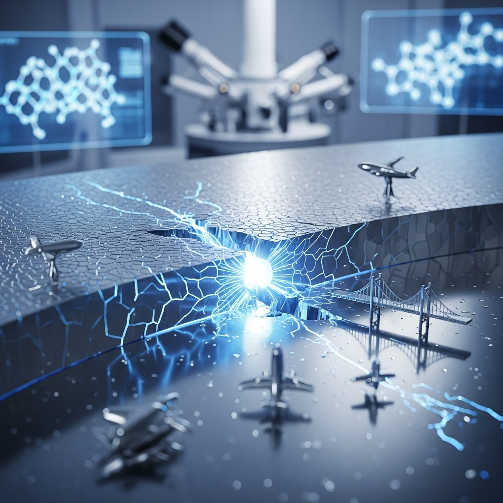 Do You Know There is a metal that heals itself just like living tissue?