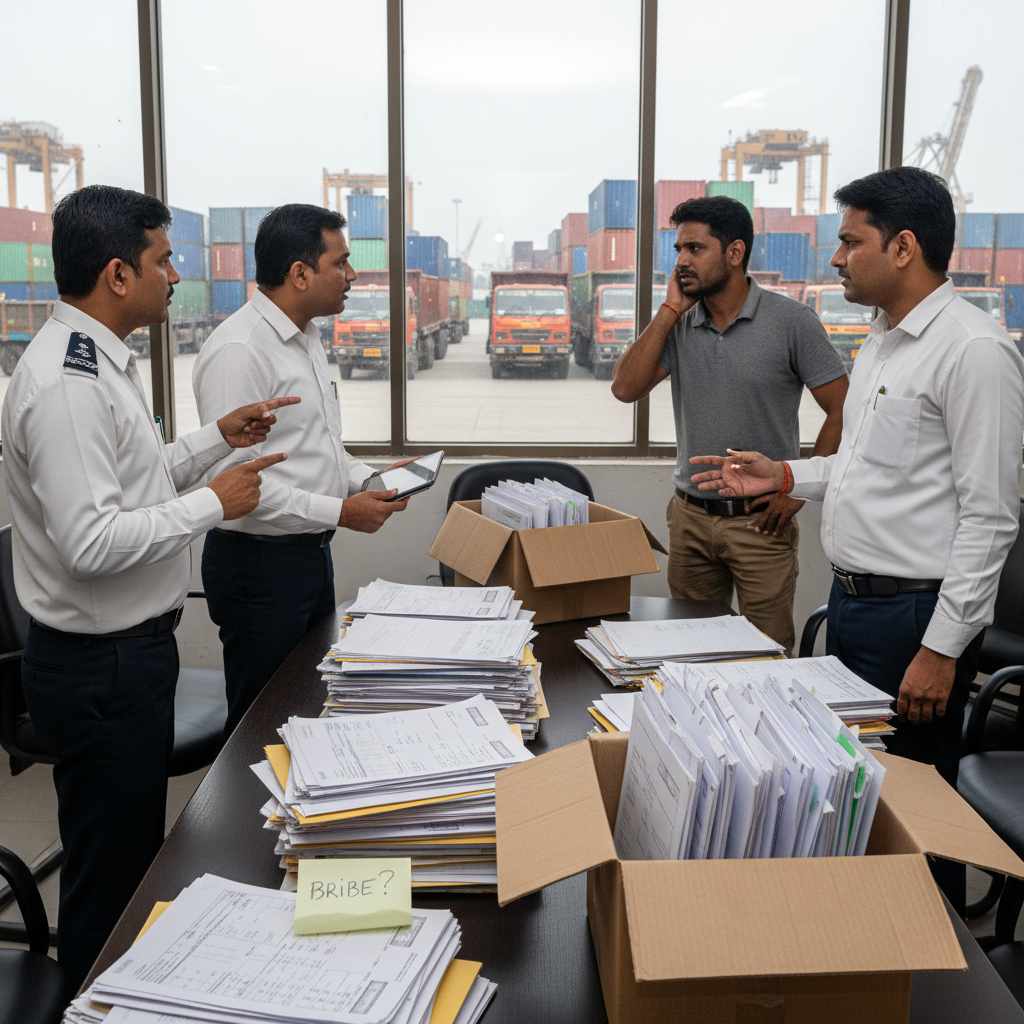 Importer announces exit from India over bribery demand, chennai custom denies charge