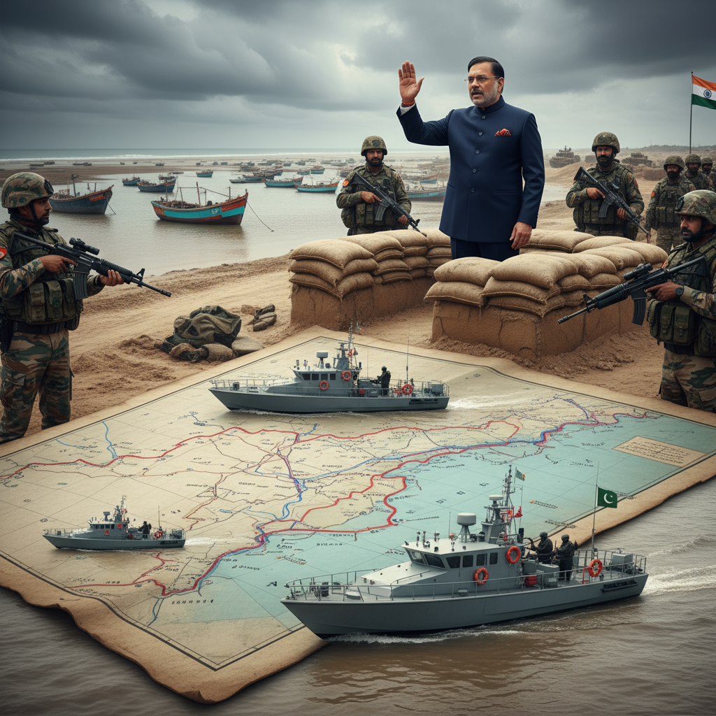 India warns Pakistan against any misadventure as Pak increase military infrastructure in Sir Creek