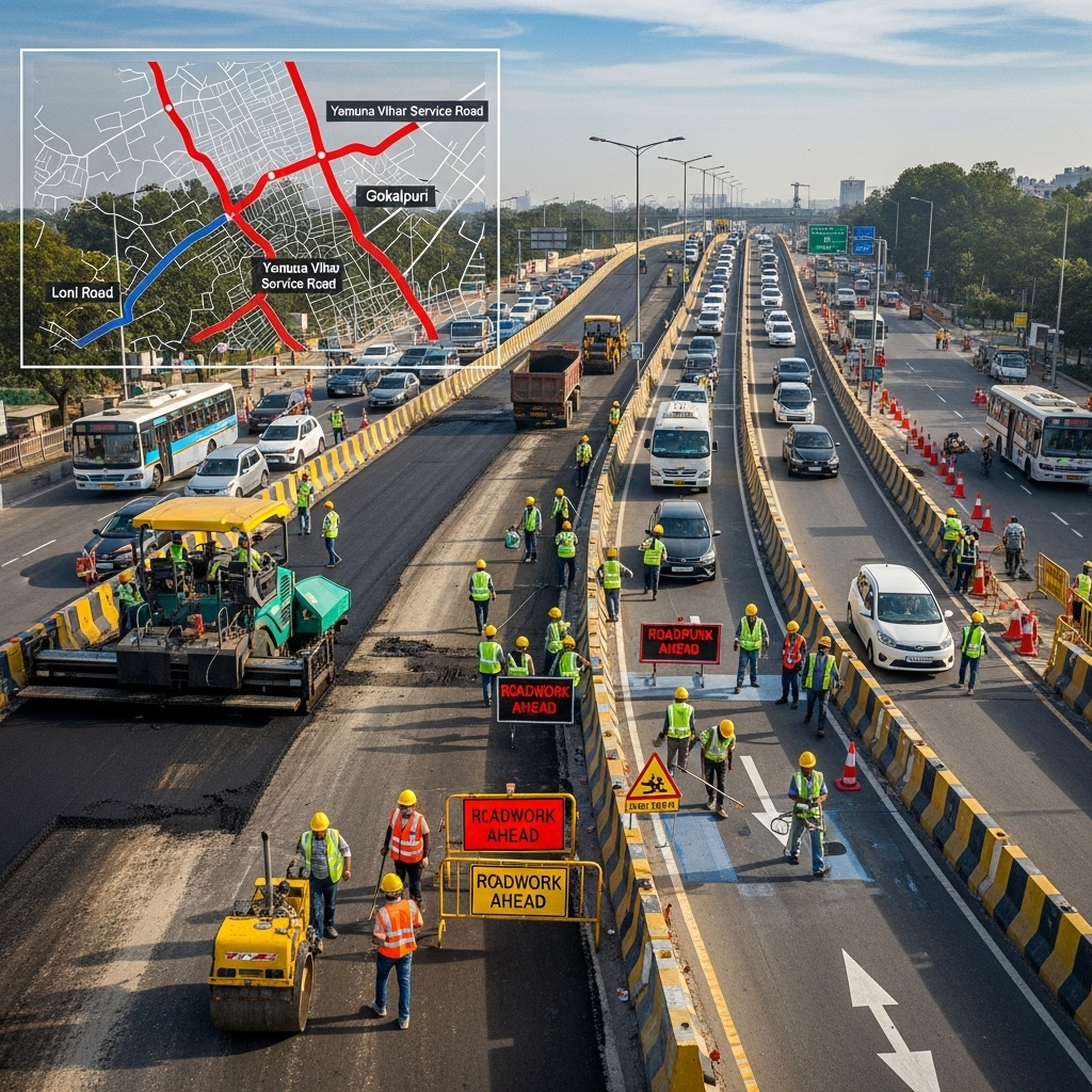 PWD launches ₹50.7 crore project to repair key roads, flyovers in New Delhi