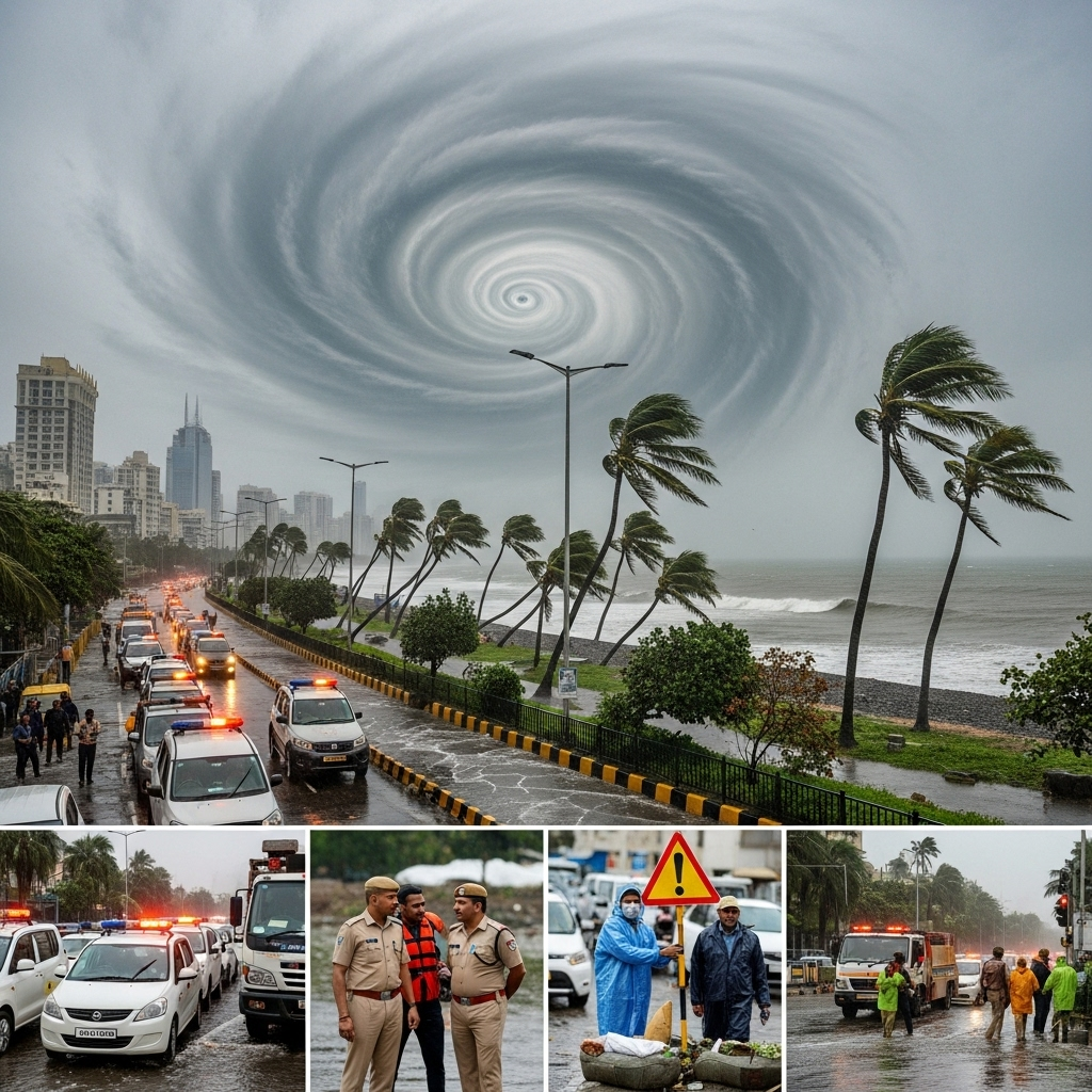 Cyclone Shakti Intensifies, Set to Bring Heavy Rain, Strong Winds to Mumbai