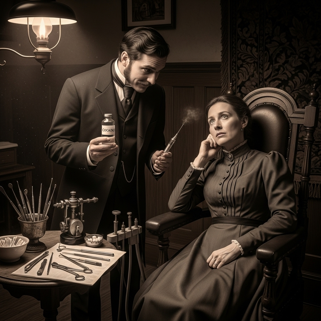 Do you know in the 1800s doctors usually prescribe cocaine for toothache?