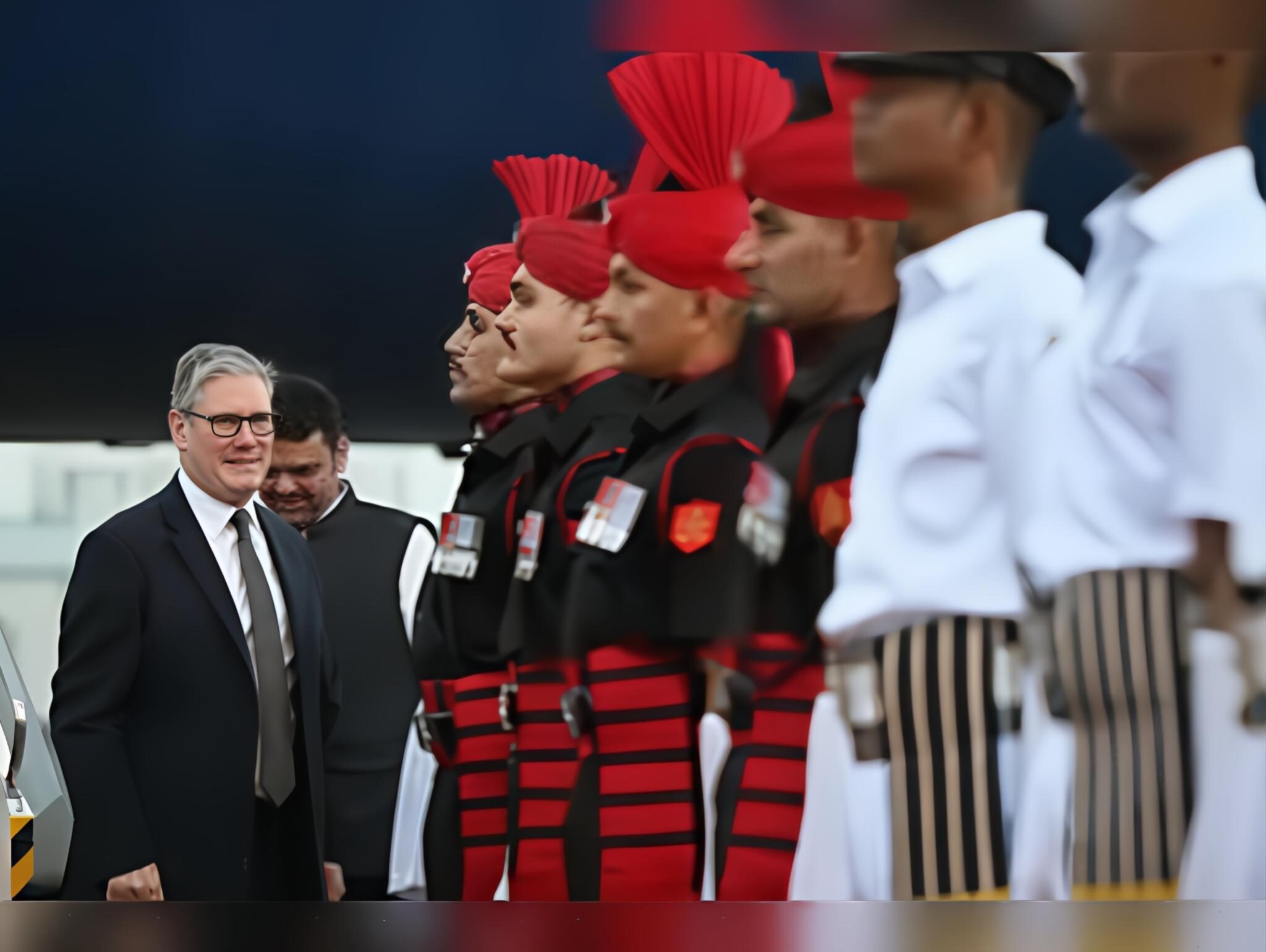 UK PM Starmer arrives in India for an official visit