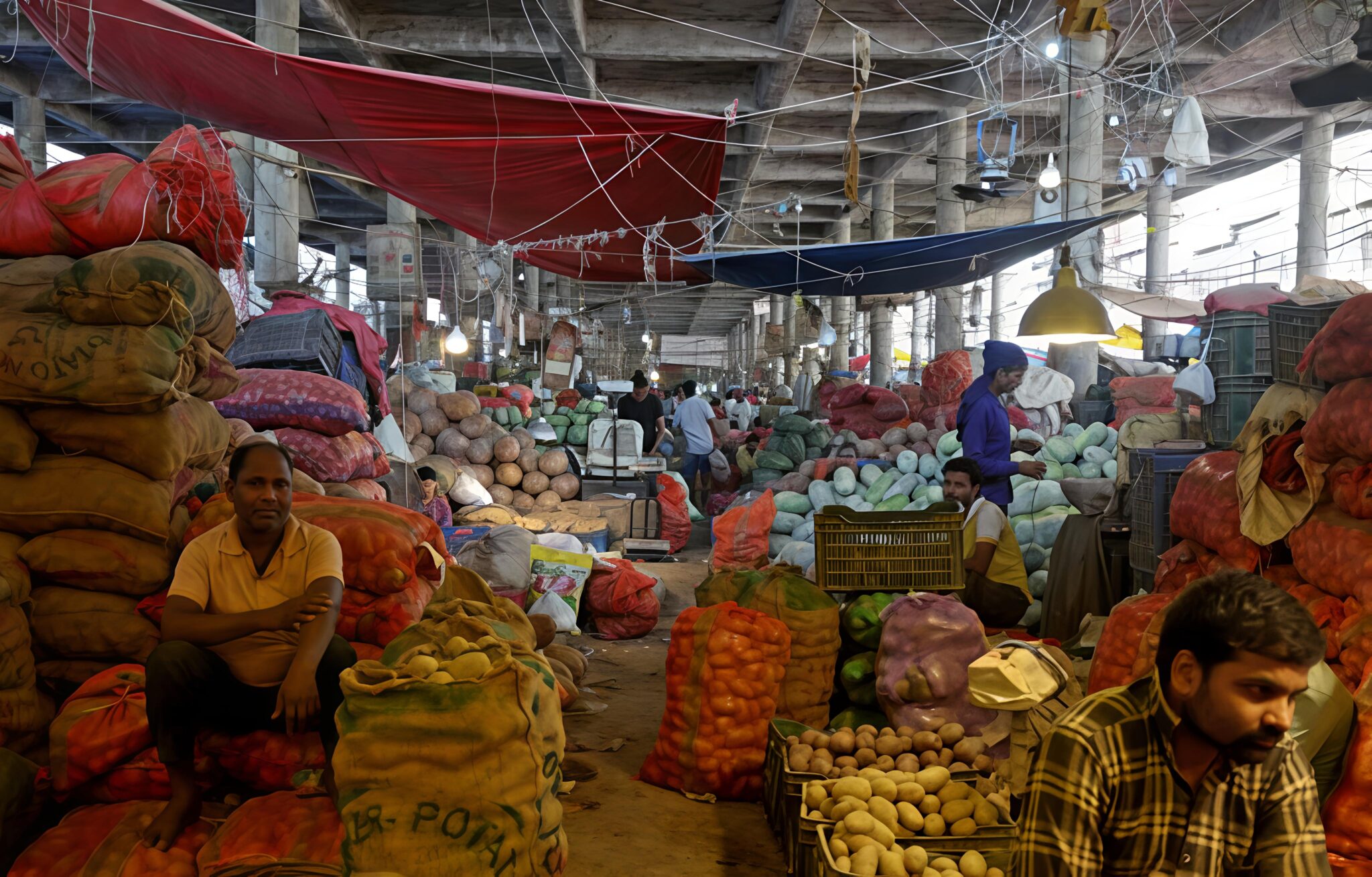 India wholesale prices fall 1.21% year-on-year in October