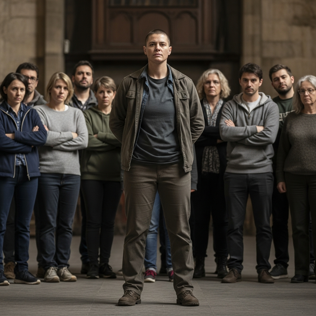 Meaning of Unflinchingly